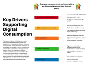 Key Drivers Supporting Digital Consumption Graphic