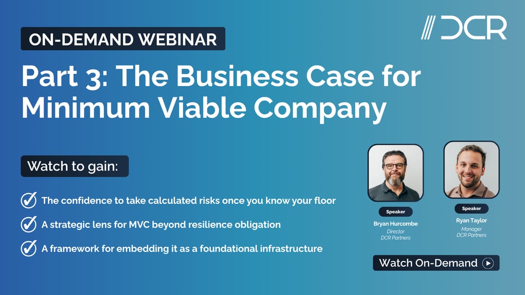 On-Demand Webinar: The Business Case for MVC (Part 3)