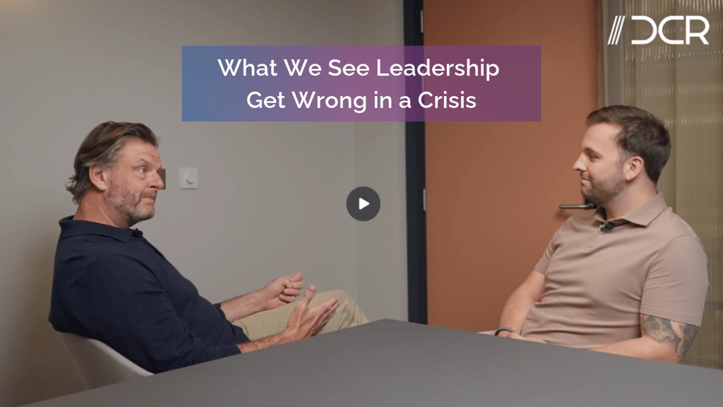 What We See Leadership Get Wrong in a Crisis
