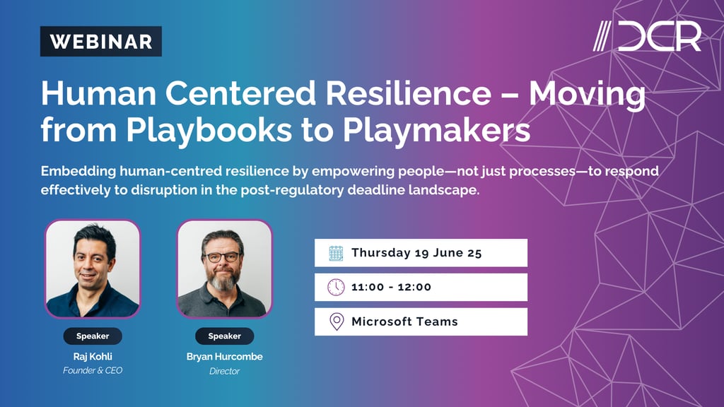 Webinar Feature Image - Human Centered Resilience