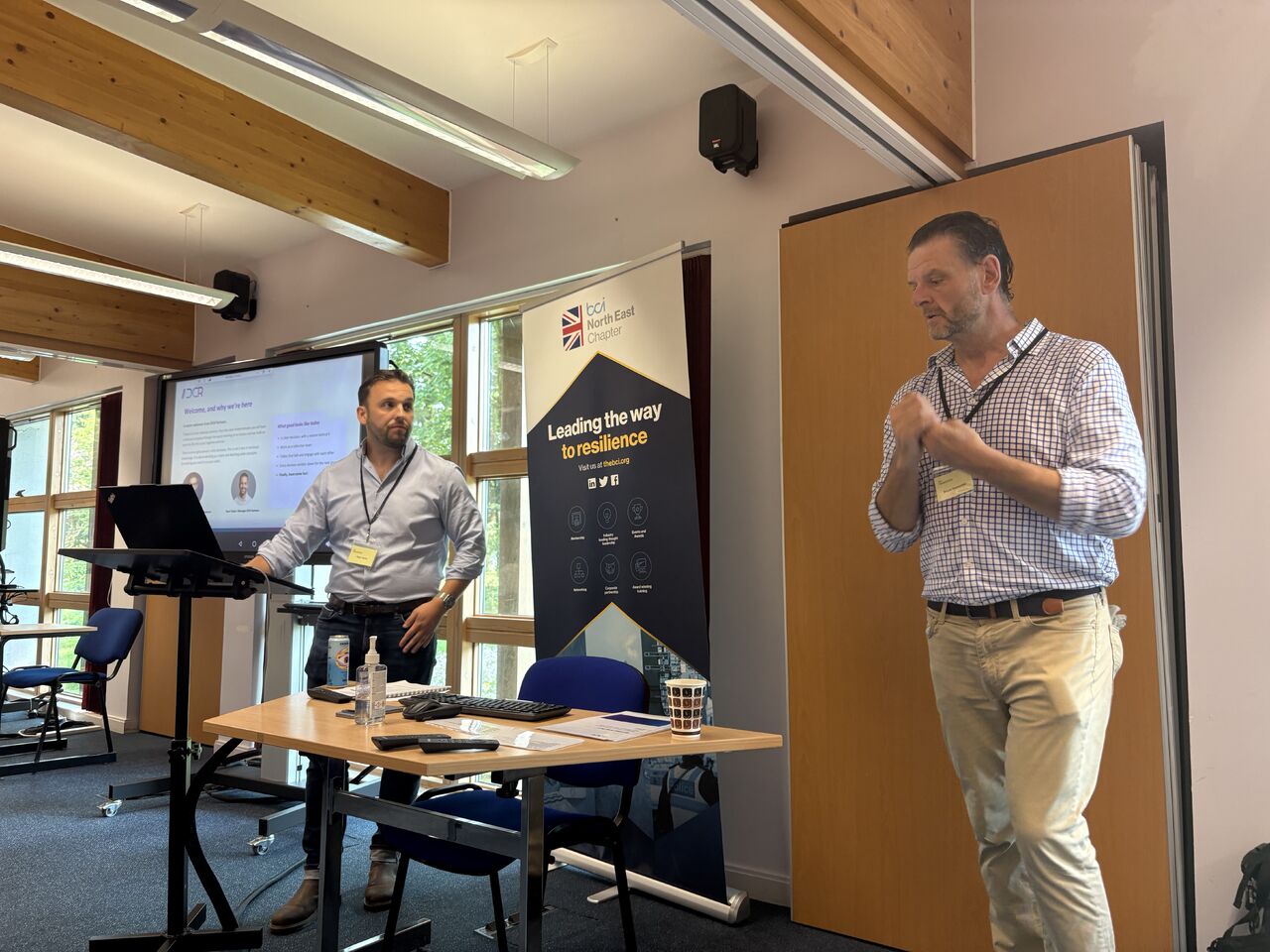Bryan & Ryan delivering a crisis exercise